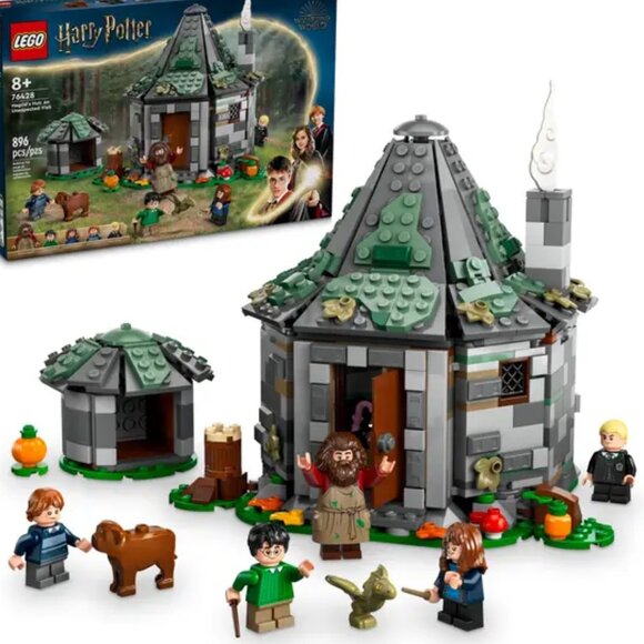NEW LEGO Harry Potter Hagrid's Hut An Unexpected Visit Set #76428 - 896 Pieces - Picture 1 of 14